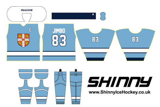 CAMBRIDGE UNIVERSITY ICE HOCKEY CLUB (CUIHC) - OWN THE BLUES JERSEY