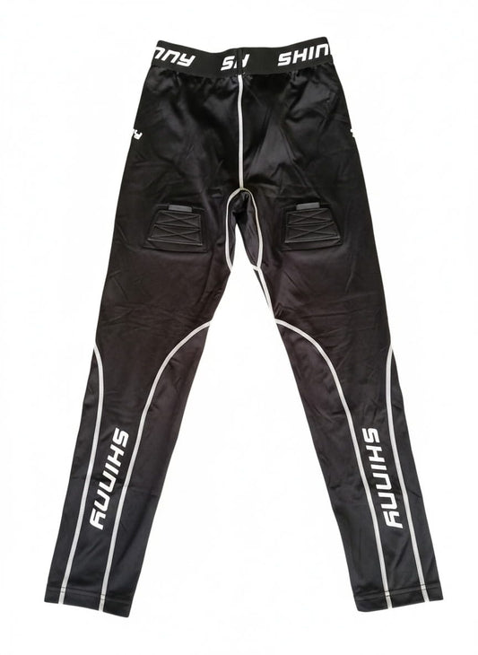 SHINNY PRO COMPRESSION FULL LENGTH PANTS WITH BUILT IN JOCK