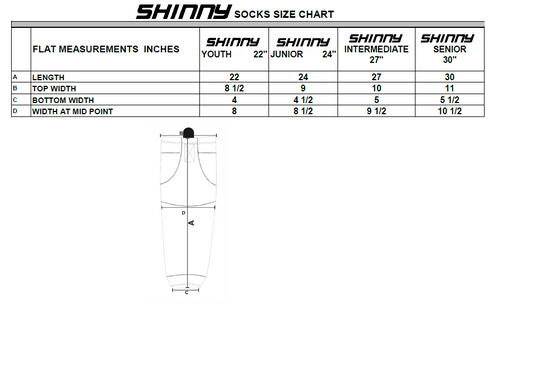 SHINNY PRO CUT ICE HOCKEY SOCKS