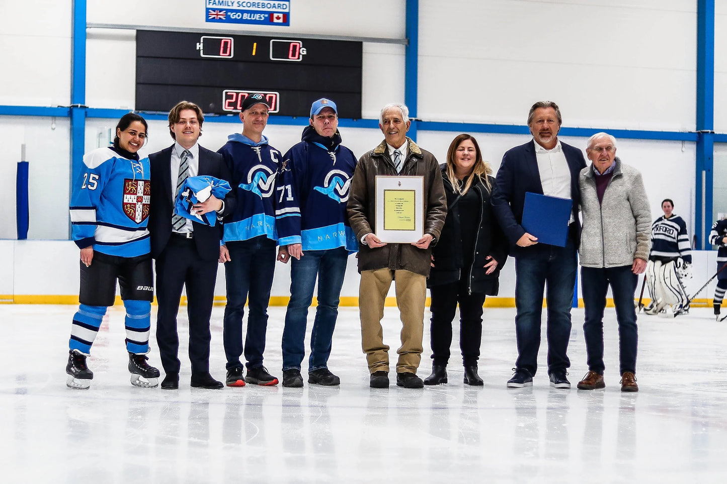 CAMBRIDGE UNIVERSITY ICE HOCKEY CLUB (CUIHC) - OWN THE BLUES JERSEY